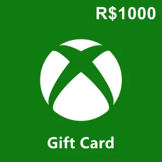 Xbox 1000 BRL Gift Card - Brazil