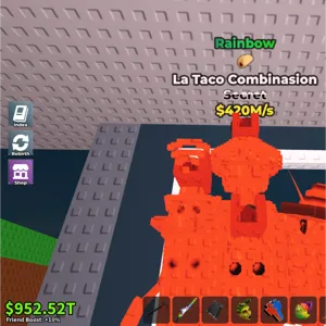 Rainbow La Taco wit taco