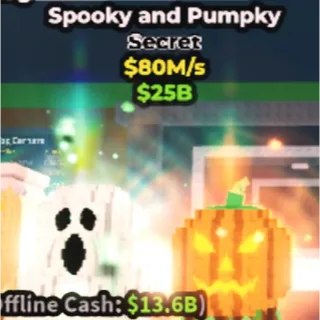 base spooky and pumpky