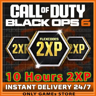 COD BLACK OPS 6 - 10 Hours Double XP (2XP)