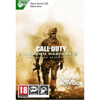Call of Duty: Modern Warfare 2 Campaign Remastered – Xbox One (Digital Code)