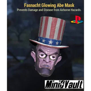Glowing Abe Mask