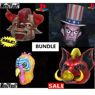 Glowing Fasnacht Mask Bundle
