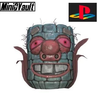 Fasnacht Glowing Corn Cob Mask