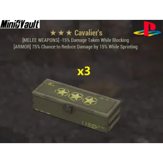 x3 Cavalier's ★★★ LEGENDARY MOD 