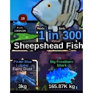 Mega Frostborn MAXTON (165.87K kg) Fish It