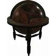 Plan: Antique Globe of Mars