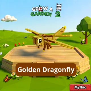 Golden Dragonfly | Pet| Grow a Garden 2 | GAG2