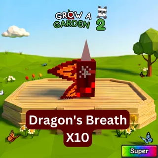 Dragon's Breath x10| DB | Grow a Garden 2 | GAG 2