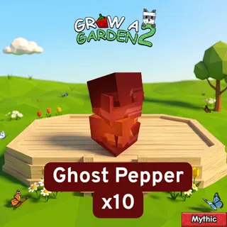 Ghost Pepper x10 | GP | Grow a Garden 2 | GAG2