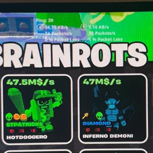 fruits vs brainrots