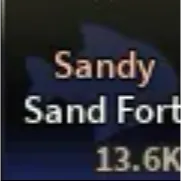 Sandy sand fort