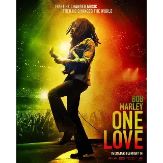 Bob Marley: One Love / HDX / Vudu - j69