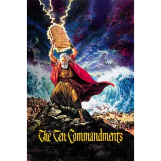 The Ten Commandments / 4K UHD on iTunes / HDX on Vudu via paramountdigitalcopy.com - sj6