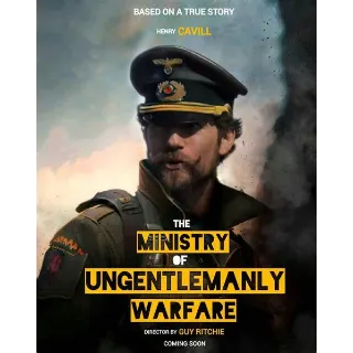 The Ministry of Ungentlemanly Warfare / 4K UHD / Vudu or iTunes - 138