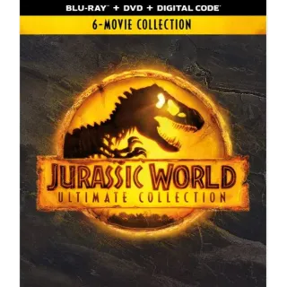 Jurassic World: Ultimate Collection (All SIX Films) / HD / Movies Anywhere 