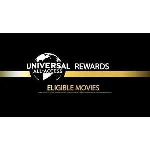Universal Rewards = Pick ONE Movie / HD / Movies Anywhere - 8g4
