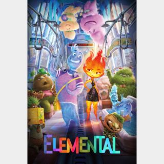 Elemental / 4K UHD / Movies Anywhere - 9bl