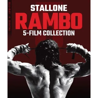 Rambo 5-Film Collection / 4K UHD / VUDU Redeem Only for 4K via movieredeem.com