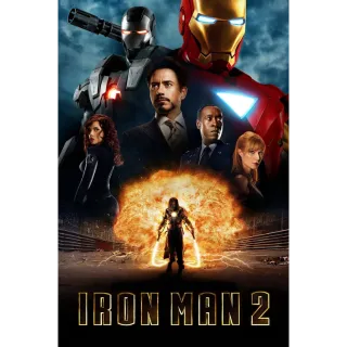Iron Man 2 / 4K UHD ON ITUNES (PORTS) / HD ON MOVIES ANYWHERE