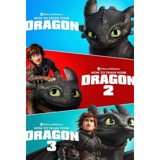 How to Train Your Dragon 3-Film Collection / HD / Movies Anywhere