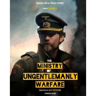 The Ministry of Ungentlemanly Warfare / 4K UHD / Vudu or iTunes