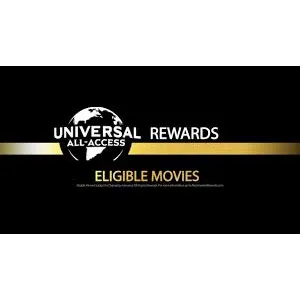 Universal Rewards = Pick ONE Movie / HD / Movies Anywhere - wx7