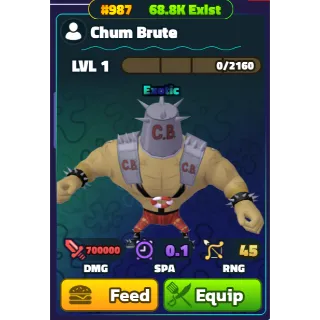 1 #987 Chum Brute 