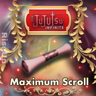 Jujutsu Infinite Maximum Scroll