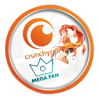 crunchyroll mega fan 12 months