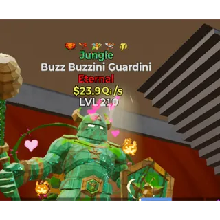 JUNGLE BUZZ BUZZINI  GUARDINI 5 traits STEAL THE BRAINROT