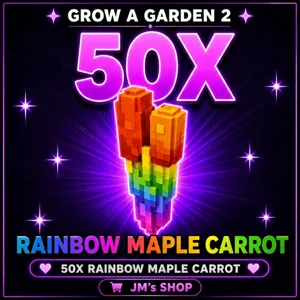 50x Rainbow Carrot
