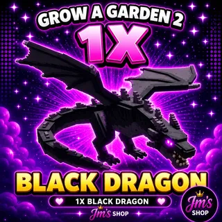 Black Dragon | Grow A Garden 2