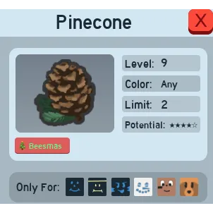 1 PINECONE BSS