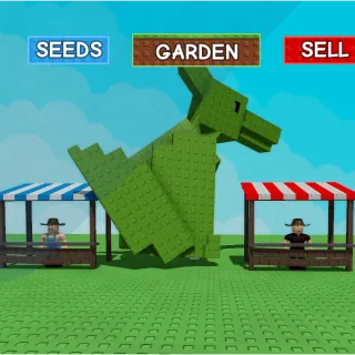 Giantbean Pterodactyl - Grow a garden