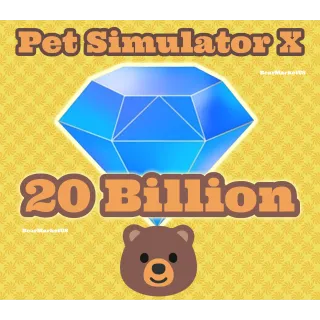 Pet Simulator X - 20 Billion Diamonds
