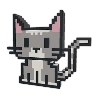 8-Bit Tabby Cat - Limited (Trading)