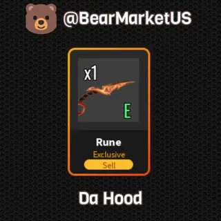 Rune Dual Knife - Da Hood
