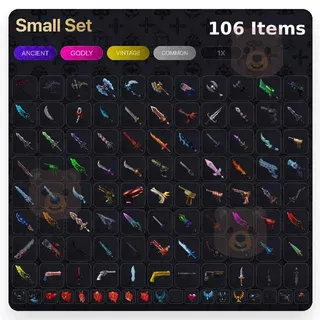 Small Set MM2 - 106 Items