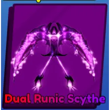 Dual Runic Scythe - Blade Ball