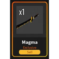 Magma Knife  - Da Hood