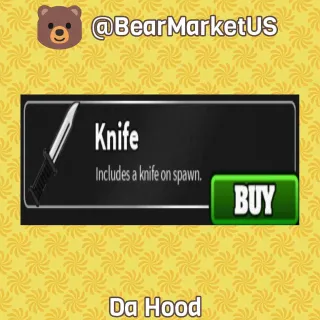 Permanent Knife - Da hood