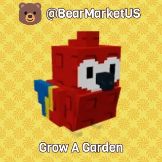 Scarlet Macaw - Grow A Garden