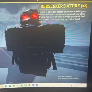 Berserker’s attire