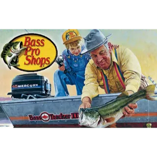 $5.00 USD Bass Pro Gift Card