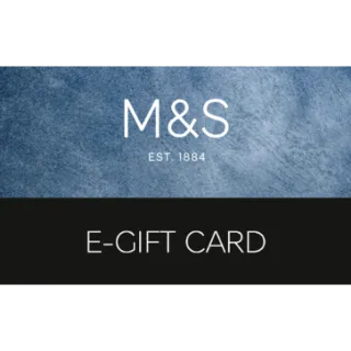 £50.00 GBP M&S UK Gift Card 
