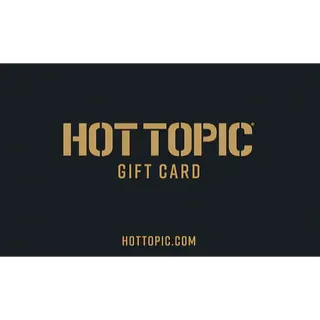 $6.80 USD Hot Topic Gift Card