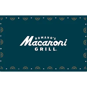 $16.23 USD Romano's Macaroni Grill Gift Card