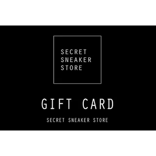 $140.00 AUD Secret Sneaker Store Gift Card AUSTRALIA 