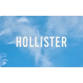 $50.00 USD Hollister Gift Card